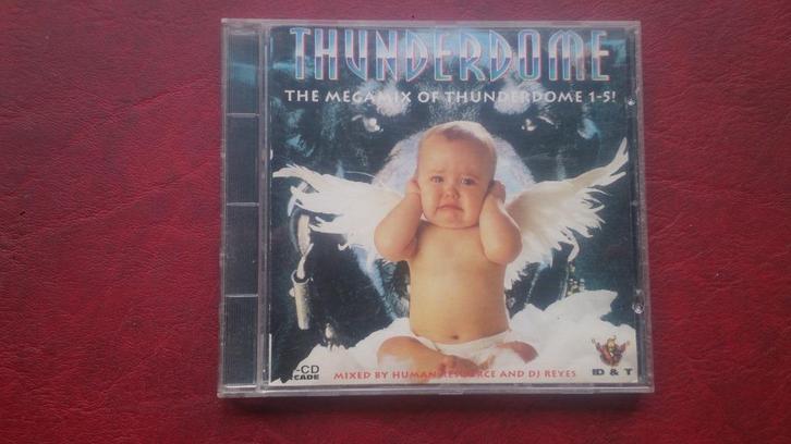 Thunderdome the megamix of thunderdome 1-5!, CD & DVD, CD | Dance & House, Enlèvement ou Envoi