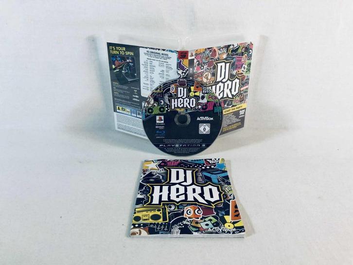 DJ Hero PS3 FR volledige game in zeer goede staat, Games en Spelcomputers, Games | Sony PlayStation 3, Gebruikt, Muziek, 2 spelers