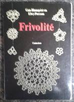 Boek - Frivolité, Breien en Haken - G. Blomqvisst/E. Persson, Boeken, Breien en Haken, Ophalen of Verzenden, Zo goed als nieuw