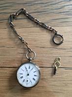 zakhorloge, Handtassen en Accessoires, Ophalen of Verzenden, Zilver, Zakhorloge