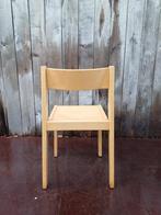 houten stapelstoelen in blank hout (100 stuks op voorraad), Receptie of Entree, Ophalen of Verzenden, Gebruikt, Stoel