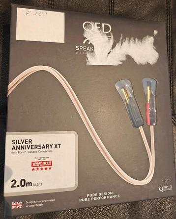 QED Silver Anniversary XT Luidspreker kabel 2 Meter