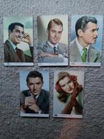 5 Filmsterren Postkaarformaat  Uitgave Victoria, Verzamelen, Foto's en Prenten, Ophalen of Verzenden, Gebruikt