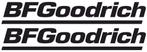 BF Goodrich sticker set #1, Verzenden