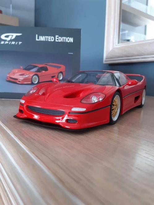 (Nieuw) Ferrari f50 koenig gtspirit 1/18e, Hobby en Vrije tijd, Modelauto's | 1:18, Zo goed als nieuw, Anson, Ophalen of Verzenden