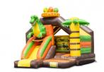 Te koop Springkussen Slide combo Dino, Hobby en Vrije tijd, Feestartikelen | Verhuur, Ophalen, Nieuw