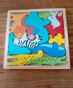 Dieren animaux puzzel puzzle montessori, 2 tot 4 jaar, 10 tot 50 stukjes, Nieuw, Ophalen of Verzenden