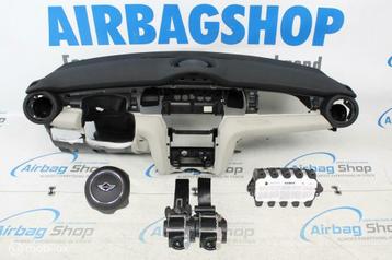 Airbag set - Dashboard zwart/wit Mini Cooper F55 F56 F57