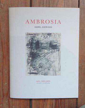 Karel Dierickx Ambrosia Gent 2003 Kerstkaart 1989 brief  beschikbaar voor biedingen