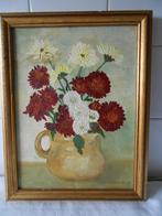 Klassiek origineel schilderij met bloemen, Ophalen of Verzenden