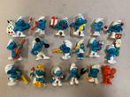 18 antieke figuren van Bully/Schleich Smurf, Verzamelen