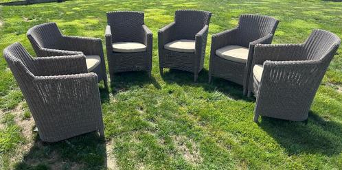 Tuinstoelen, Tuin en Terras, Tuinstoelen, Gebruikt, Rotan, Ophalen