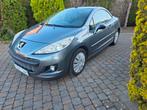 Peugeot 207 Cabrio, Auto's, Voorwielaandrijving, Euro 5, Zwart, Lederen bekleding