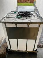 Watervat 1000 liter komt uit de voedingsindustrie, Ophalen