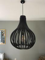 Lustre noir en bois, Maison & Meubles, Lampes | Suspensions, Comme neuf, Bois
