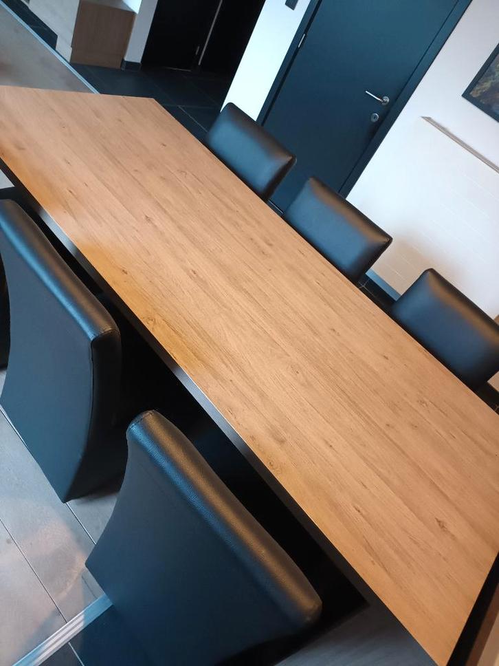 Tafel eettafel, Huis en Inrichting, Tafels | Eettafels, Gebruikt, 50 tot 100 cm, 200 cm of meer, Vijf personen of meer, Rechthoekig