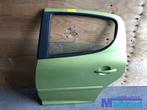 PEUGEOT 207 Groen KAR Links linker achter deur portier, Gebruikt, -, Deur, -