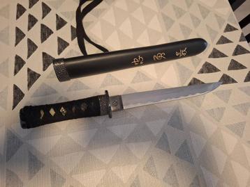 Sepuku tanto repro katana mes met schede, Verzamelen, Militaria | Algemeen, Ophalen of Verzenden, Overige soorten, Zwaard of Sabel