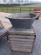 zinken badkuip wasmand bad, Ophalen