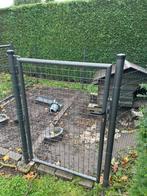 Omheining + 2 poortjes, Tuin en Terras, Ophalen, Met poort, Gebruikt, Overige typen