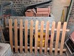 houten omheining, Tuin en Terras, Ophalen, Gebruikt, Hout