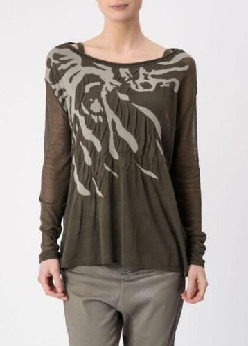 Asymmetrische trui van Sarah Pacini Nieuw