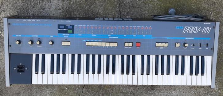 Korg Poly-61 met MIDI + SERVICED, Muziek en Instrumenten, Synthesizers, Gebruikt, Korg, Ophalen of Verzenden