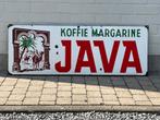 Emaille reclamebord Java Koffie, Ophalen