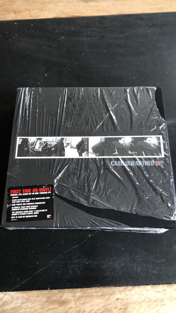 Vinylbox/boxset Johnny Cash/Unearthed/, Cd's en Dvd's, Vinyl | Rock, Zo goed als nieuw, Ophalen