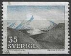 Suède 1967 - Yvert 558 - Les Hautes Montagnes (ST), Timbres & Monnaies, Timbres | Europe | Scandinavie, Envoi, Suède, Affranchi