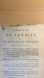 Delille Poésies 1801, Utilisé, Enlèvement ou Envoi, Delille