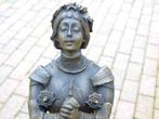 Jeanne d'Arc en haar gesigneerde bronzen harnas, MERCIE, Ophalen of Verzenden, Brons