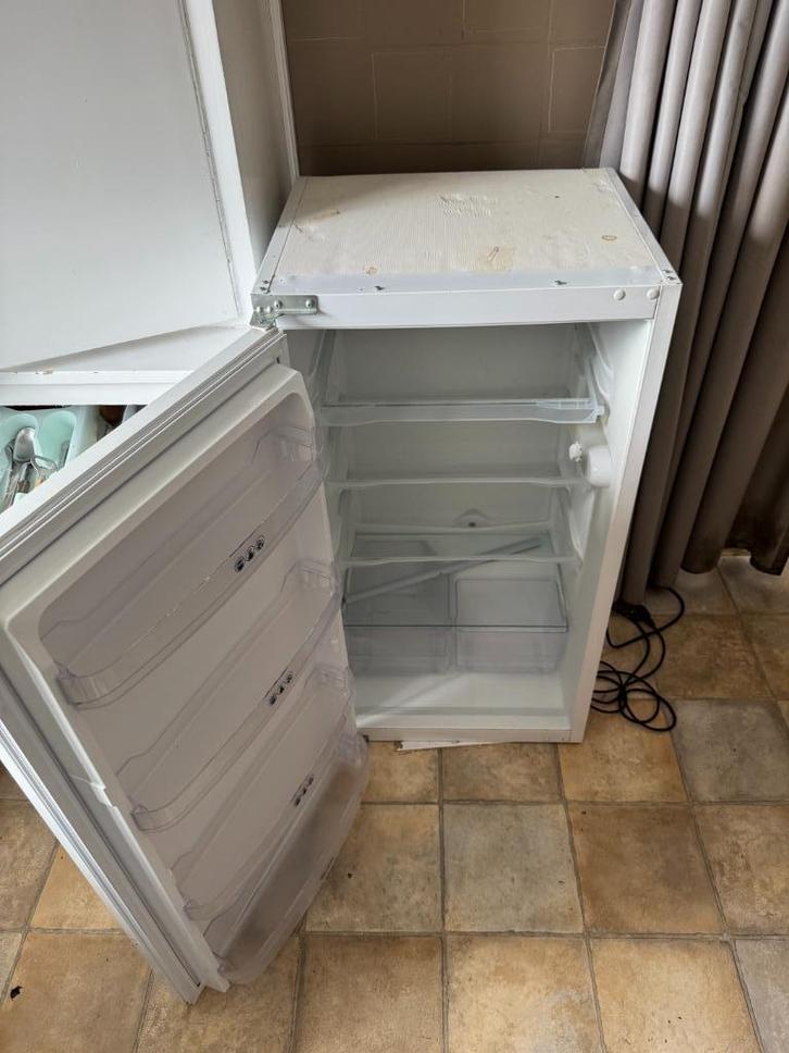 Frigo Whirlpool, Elektronische apparatuur, Koelkasten en IJskasten, Gebruikt, Zonder vriesvak, 85 tot 120 cm, 45 tot 60 cm, Ophalen