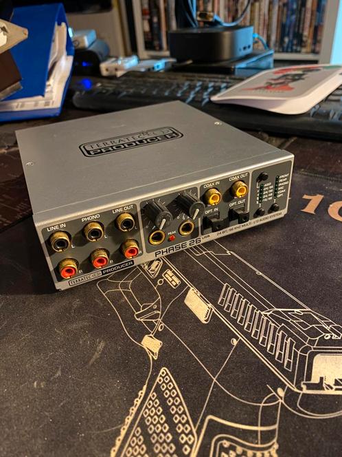 TerraTec Phase 26 USB audio interface, Muziek en Instrumenten, Overige Muziek en Instrumenten, Gebruikt, Ophalen of Verzenden