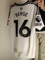 Fullham matchwornshirt Sander Berger met certificaat, Ophalen of Verzenden