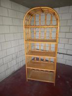 Étagère vintage en rotin, parfait état, Enlèvement