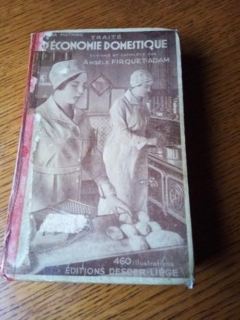 traité d'économie non daté   Angèle Firquet-Adam, Antiquités & Art, Antiquités | Livres & Manuscrits, Enlèvement ou Envoi