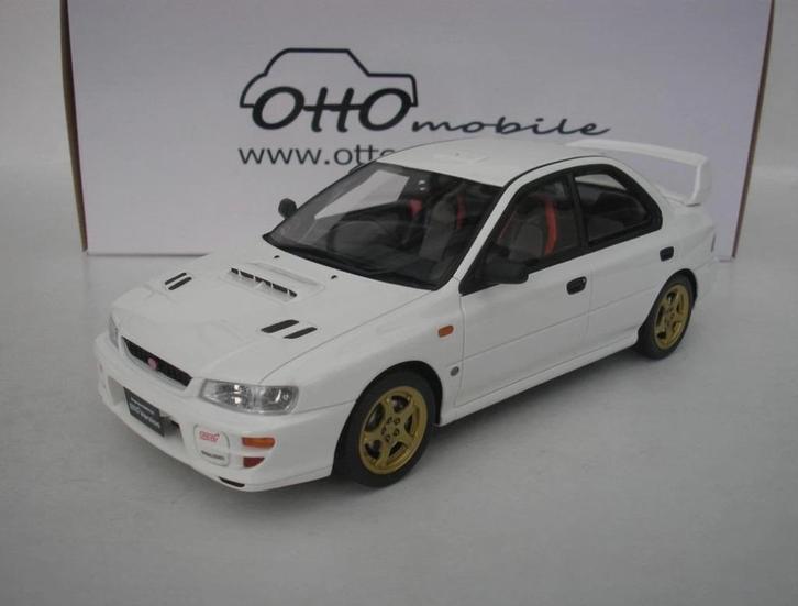 Nieuwe Subaru Impreza Wrx STI Type RA 1/18 ottomobile OT490, Hobby en Vrije tijd, Modelauto's | 1:18, Nieuw, Auto, OttOMobile