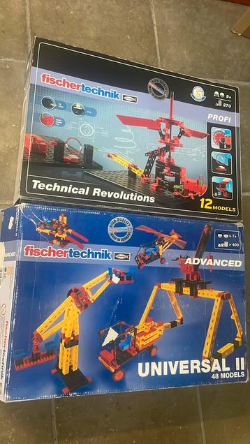 Fischer techik technische bouwspellen beschikbaar voor biedingen