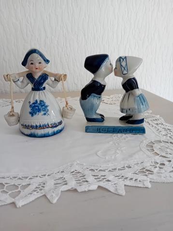 Couple et femme d'agriculteur à Delft Blue, Enlèvement ou Envoi