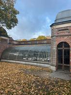 Kasteel muurserre serre muurkas, Ophalen, Glas