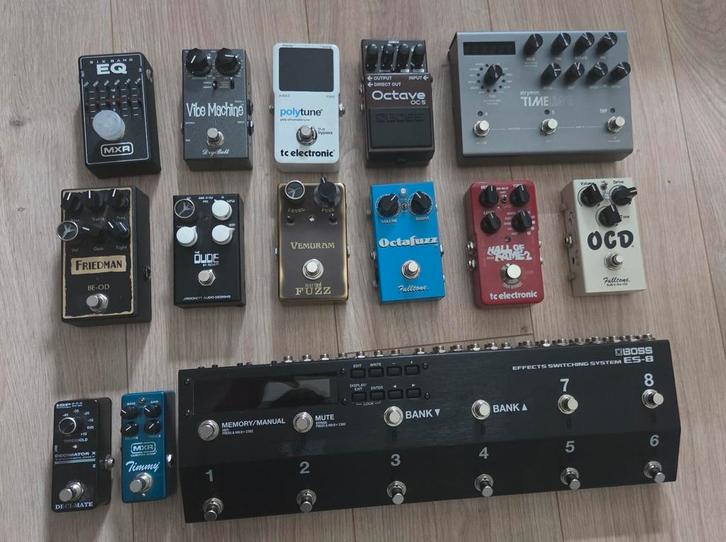 Pédales d'effet guitare, Muziek en Instrumenten, Overige Muziek en Instrumenten, Zo goed als nieuw, Ophalen