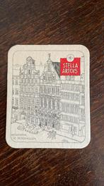 Voor Antwerpenaars? Bierviltje De Pepermolen Stella Artois, Ophalen of Verzenden, Zo goed als nieuw, Stella Artois