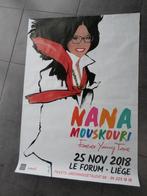 Nana Mouskouri - affiche 120x85 cm - 2018, Musique, Utilisé, Affiche ou Poster pour porte ou plus grand, Enlèvement ou Envoi