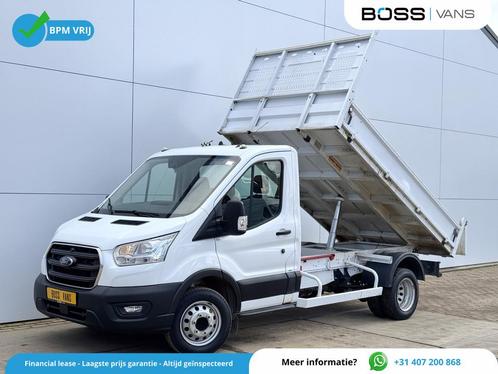 Ford Transit 170pk Kipper Dubbellucht Airco 3,5t Trekhaak Ti, Auto's, Bestelwagens en Lichte vracht, Bedrijf, Te koop, ABS, Airconditioning