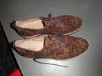 schoenen dames veterschoenen luipaardprint ongedragen 40, Kleding | Dames, Schoenen, Nieuw, Overige typen, Ophalen of Verzenden