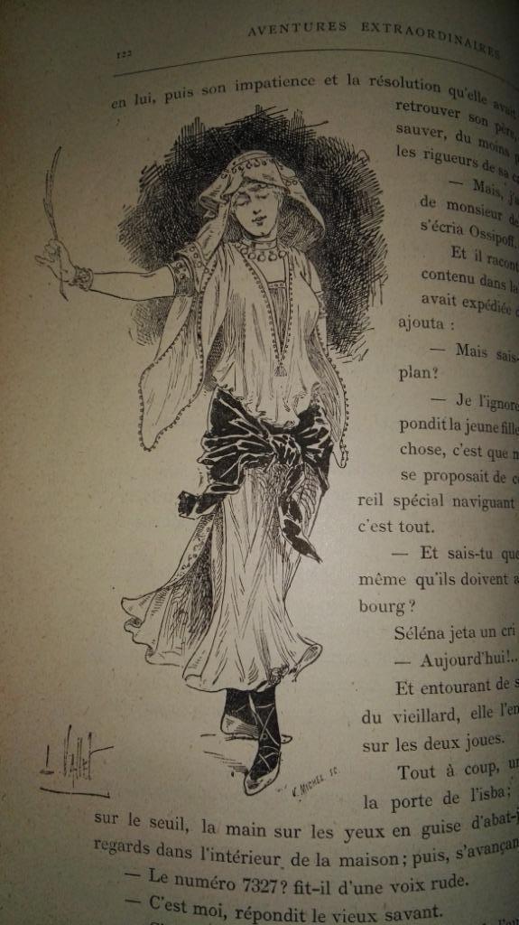 Le Faure / de Graffigny, Aventures d'un savant russe 1889, Antiek en Kunst, Antiek | Boeken en Manuscripten, Ophalen of Verzenden