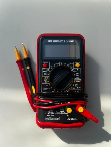 multimeter velleman dvm892n, Doe-het-zelf en Bouw, Meetapparatuur, Ophalen, Zo goed als nieuw, Multimeter
