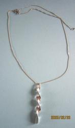 Zilveren hanger + ketting, Gebruikt, Overige voorstellingen, Verzenden, Zilver