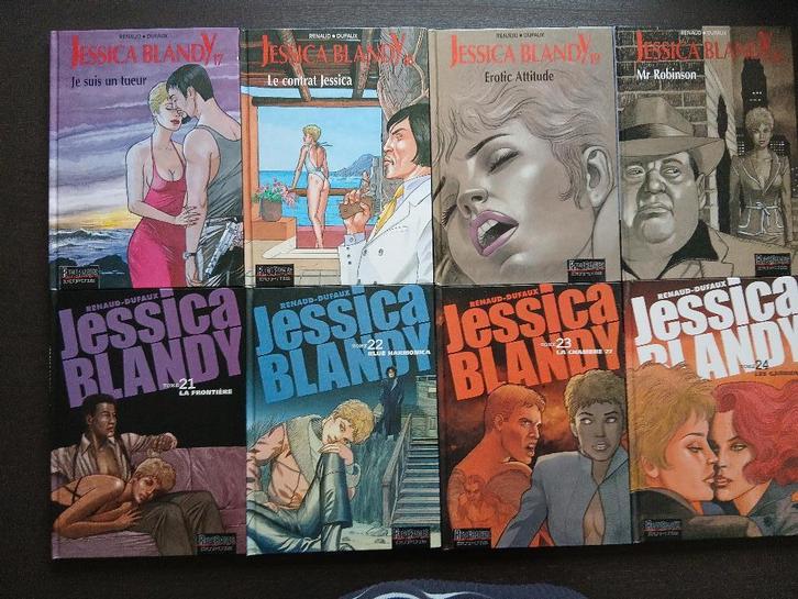 BD SERIE COMPLETE JESSICA BLANDY (24 tomes), Boeken, Stripverhalen, Gelezen, Complete serie of reeks, Ophalen of Verzenden